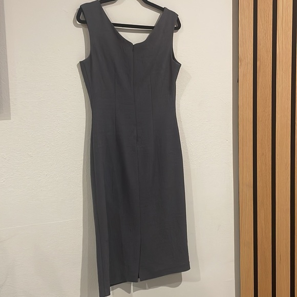 Light Gray Medium Work Dress - Picture 6 of 7